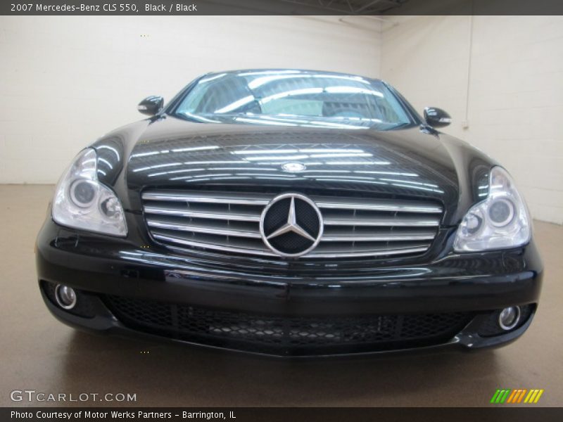 Black / Black 2007 Mercedes-Benz CLS 550