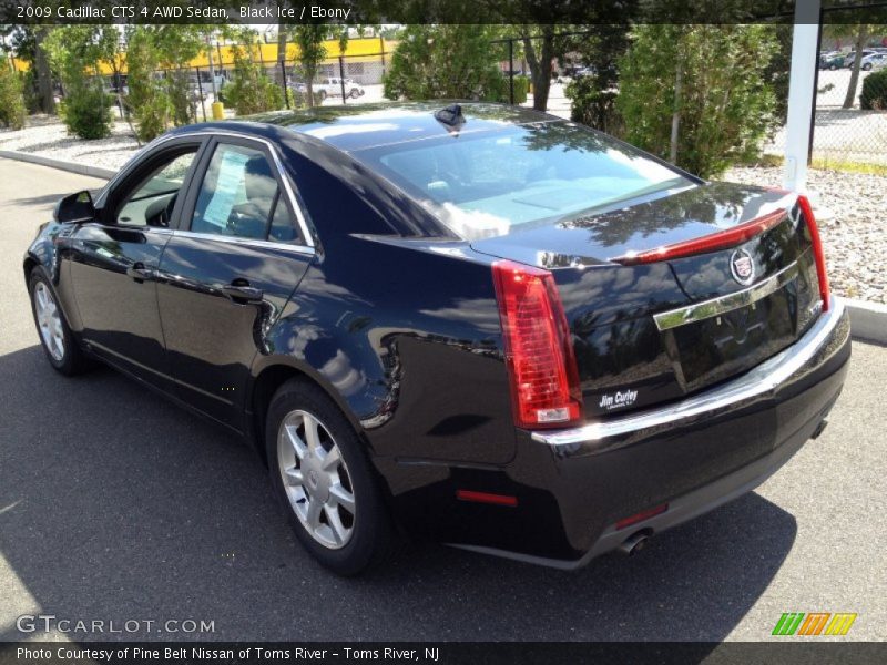 Black Ice / Ebony 2009 Cadillac CTS 4 AWD Sedan