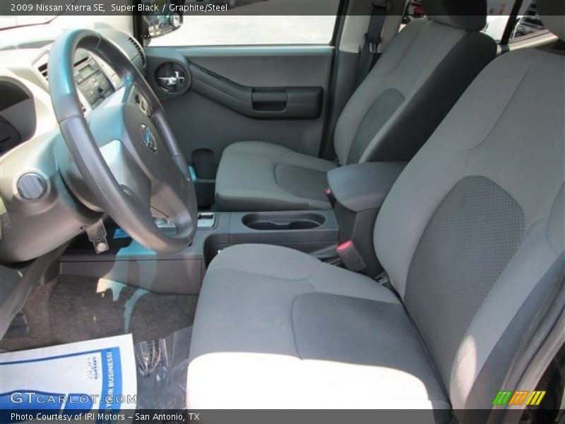 Super Black / Graphite/Steel 2009 Nissan Xterra SE