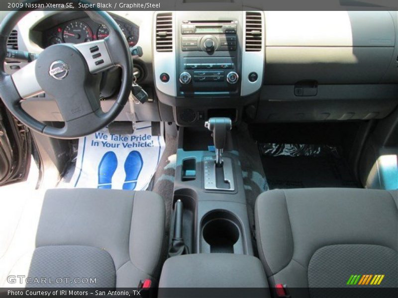 Super Black / Graphite/Steel 2009 Nissan Xterra SE