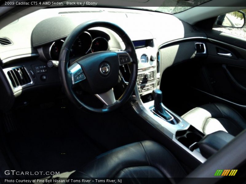 Black Ice / Ebony 2009 Cadillac CTS 4 AWD Sedan