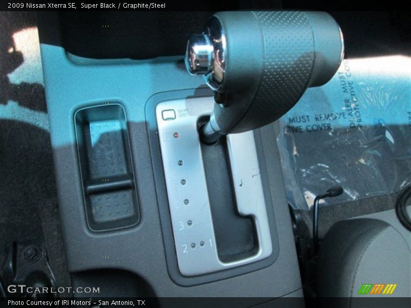 Super Black / Graphite/Steel 2009 Nissan Xterra SE