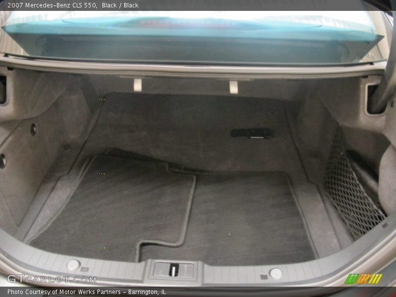 Black / Black 2007 Mercedes-Benz CLS 550