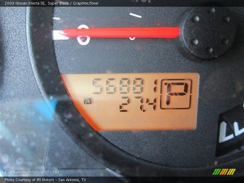 Super Black / Graphite/Steel 2009 Nissan Xterra SE