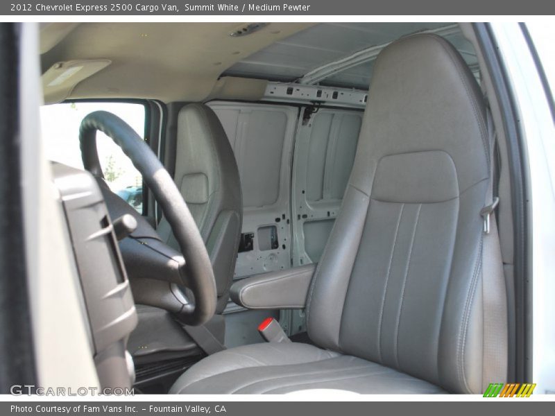 Summit White / Medium Pewter 2012 Chevrolet Express 2500 Cargo Van