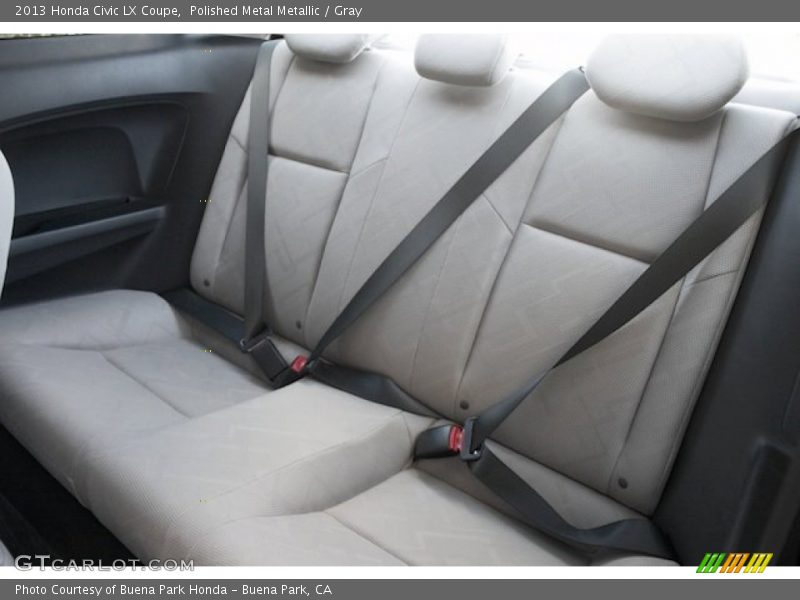 Polished Metal Metallic / Gray 2013 Honda Civic LX Coupe