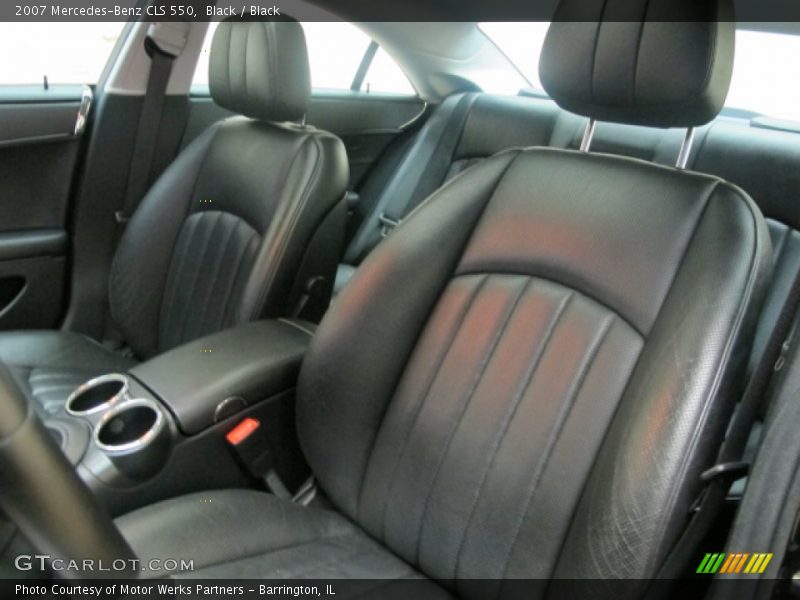 Black / Black 2007 Mercedes-Benz CLS 550