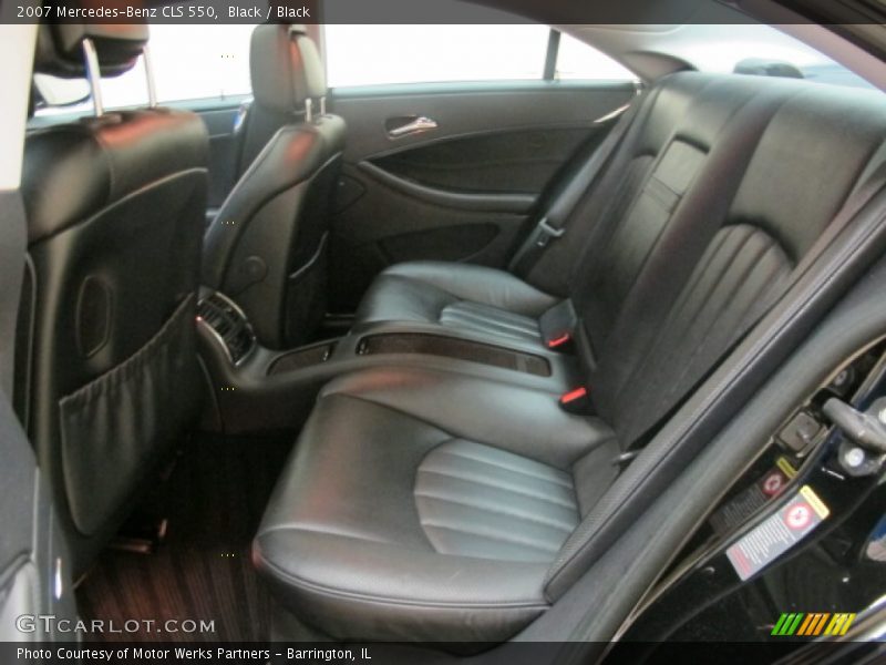 Black / Black 2007 Mercedes-Benz CLS 550