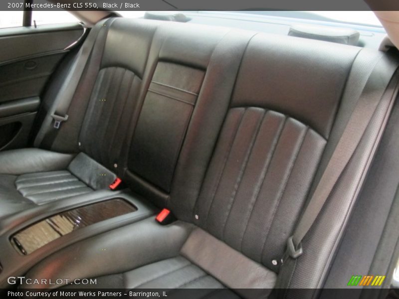 Black / Black 2007 Mercedes-Benz CLS 550
