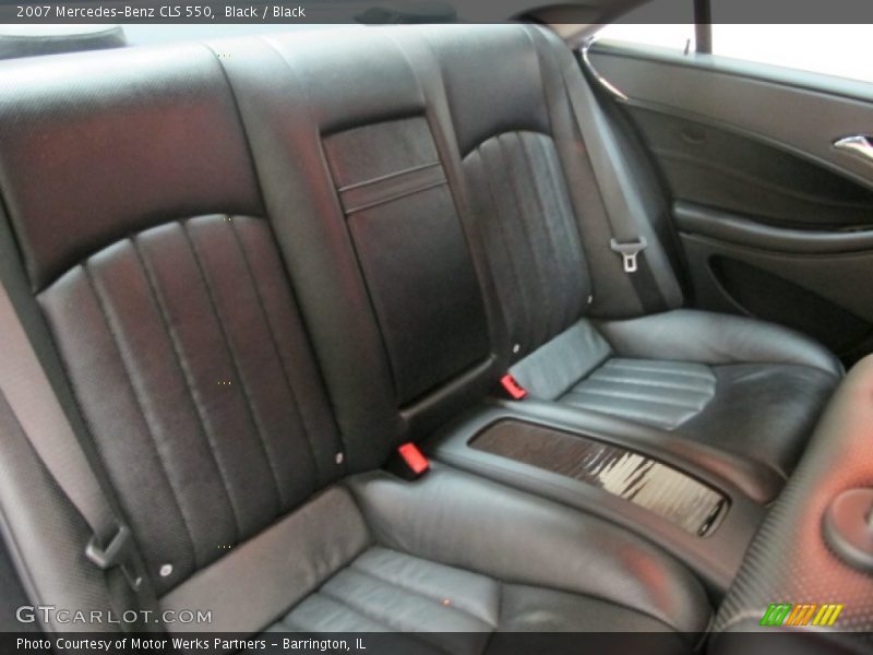 Black / Black 2007 Mercedes-Benz CLS 550