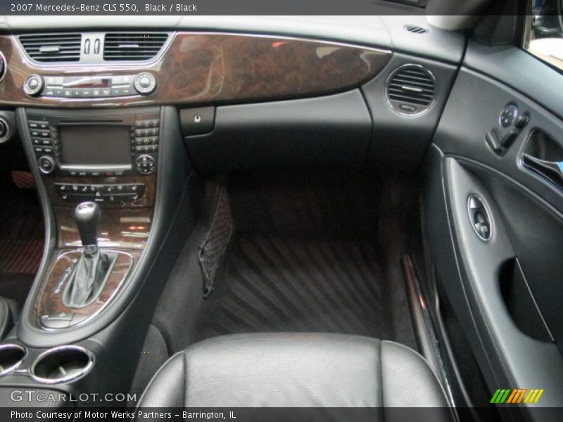 Black / Black 2007 Mercedes-Benz CLS 550