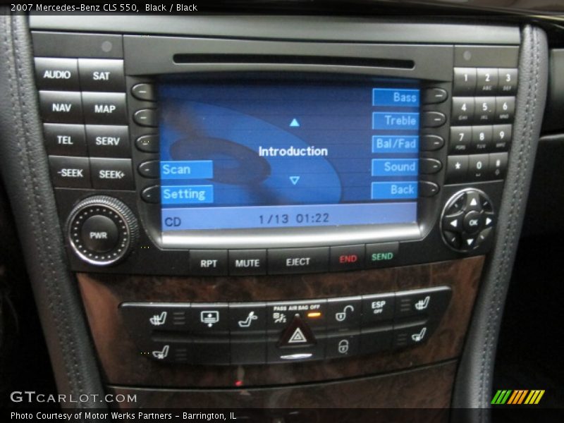 Black / Black 2007 Mercedes-Benz CLS 550