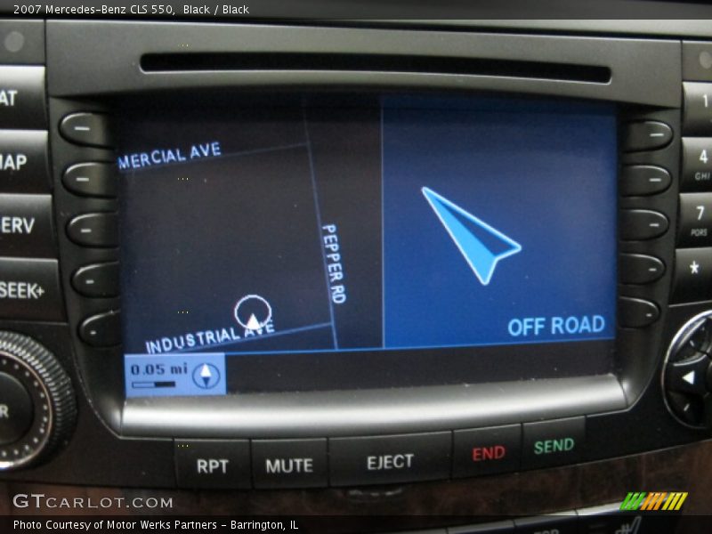 Black / Black 2007 Mercedes-Benz CLS 550