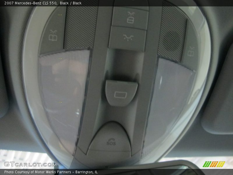 Black / Black 2007 Mercedes-Benz CLS 550