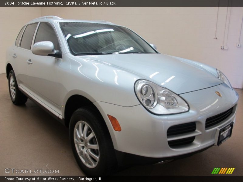 Crystal Silver Metallic / Black 2004 Porsche Cayenne Tiptronic