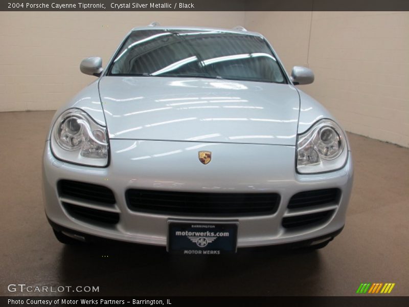 Crystal Silver Metallic / Black 2004 Porsche Cayenne Tiptronic