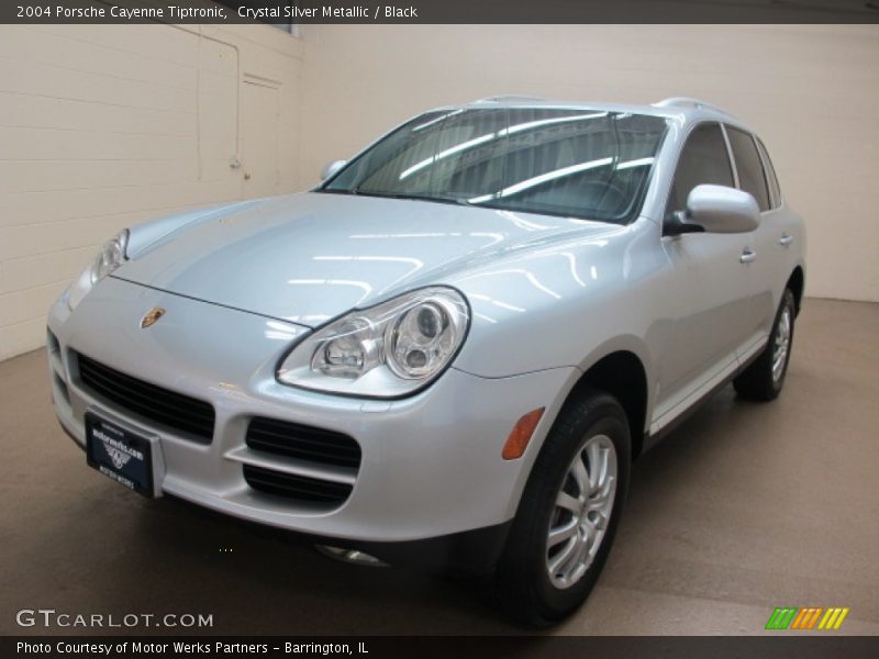 Crystal Silver Metallic / Black 2004 Porsche Cayenne Tiptronic