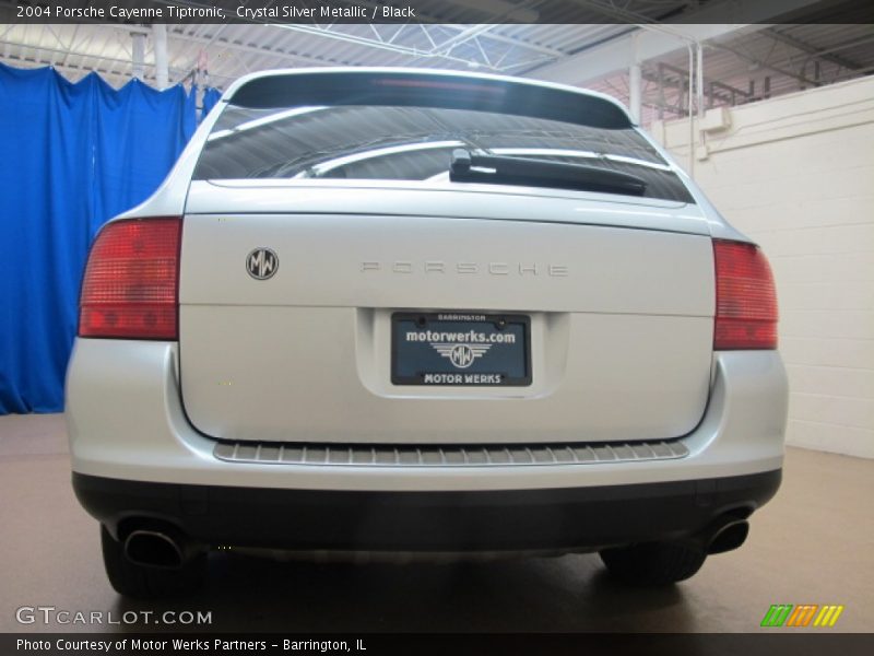 Crystal Silver Metallic / Black 2004 Porsche Cayenne Tiptronic