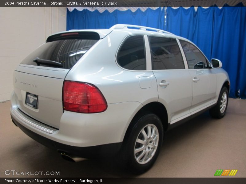 Crystal Silver Metallic / Black 2004 Porsche Cayenne Tiptronic