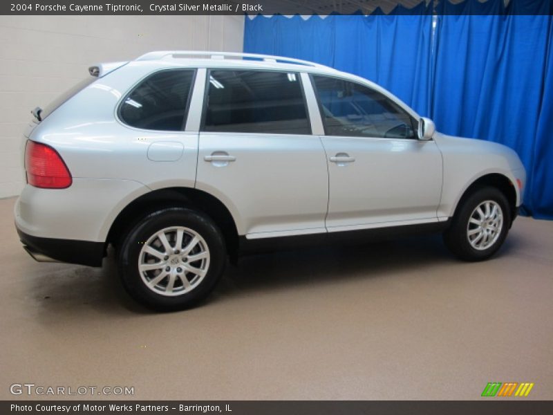 Crystal Silver Metallic / Black 2004 Porsche Cayenne Tiptronic
