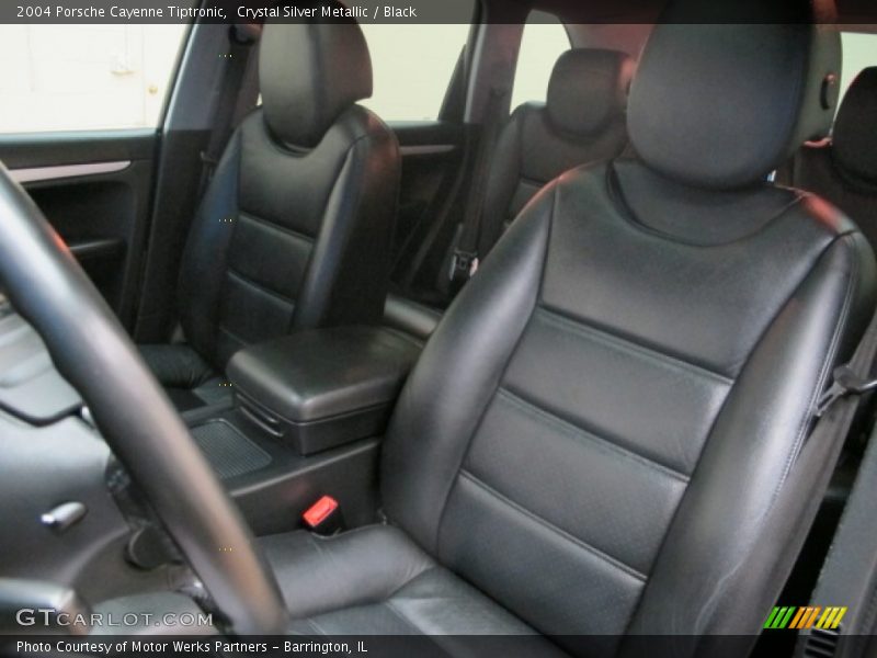 Crystal Silver Metallic / Black 2004 Porsche Cayenne Tiptronic
