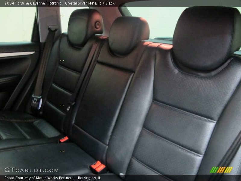 Crystal Silver Metallic / Black 2004 Porsche Cayenne Tiptronic