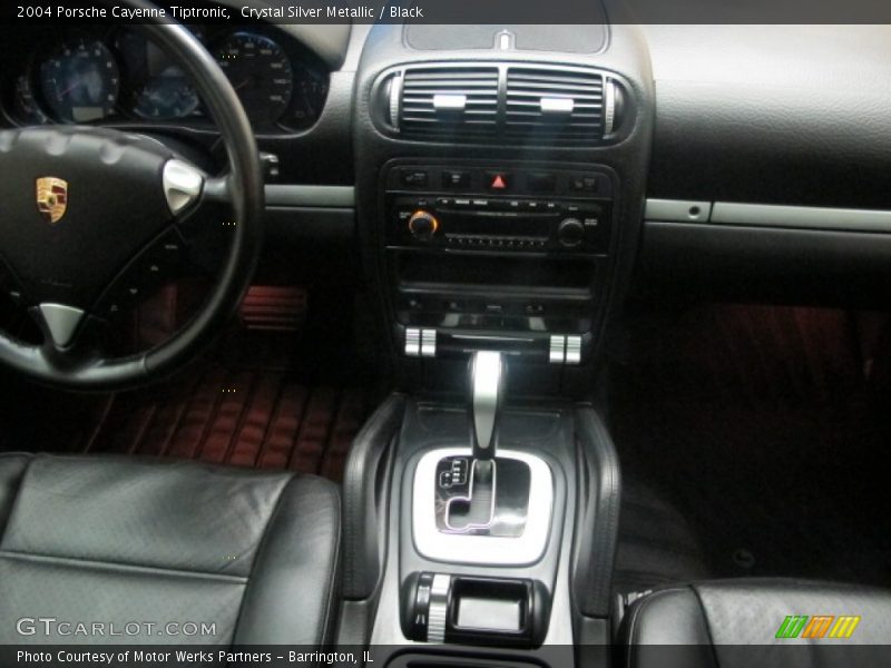 Crystal Silver Metallic / Black 2004 Porsche Cayenne Tiptronic