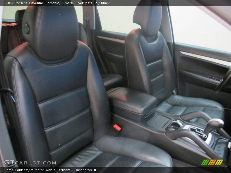 Crystal Silver Metallic / Black 2004 Porsche Cayenne Tiptronic