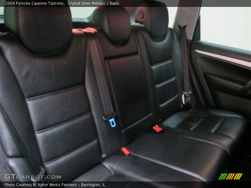 Crystal Silver Metallic / Black 2004 Porsche Cayenne Tiptronic