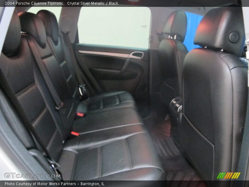 Crystal Silver Metallic / Black 2004 Porsche Cayenne Tiptronic