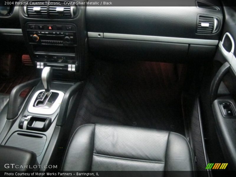 Crystal Silver Metallic / Black 2004 Porsche Cayenne Tiptronic