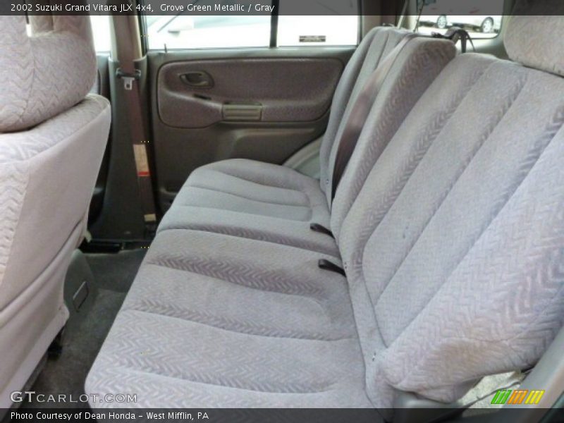 Rear Seat of 2002 Grand Vitara JLX 4x4