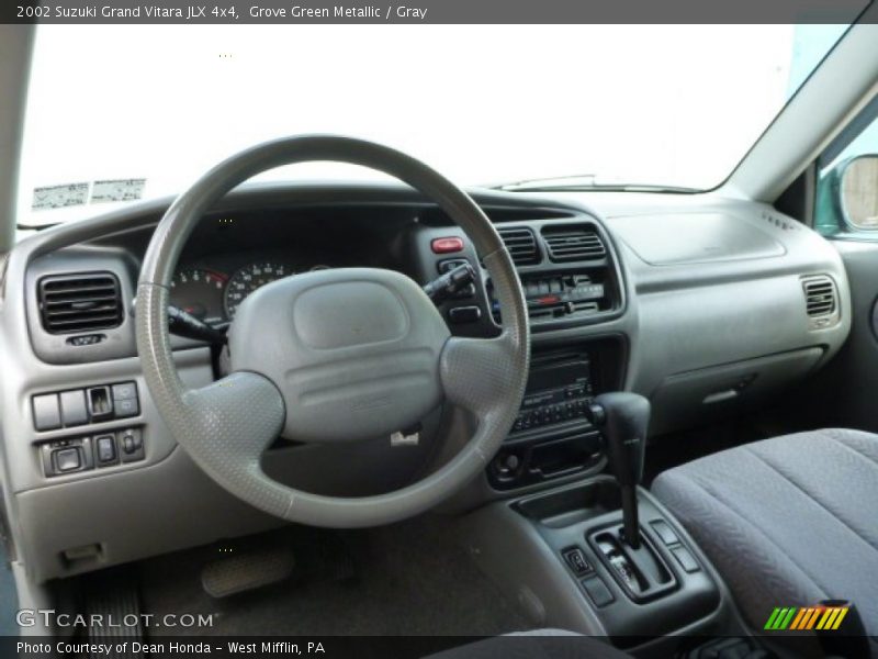  2002 Grand Vitara JLX 4x4 Gray Interior