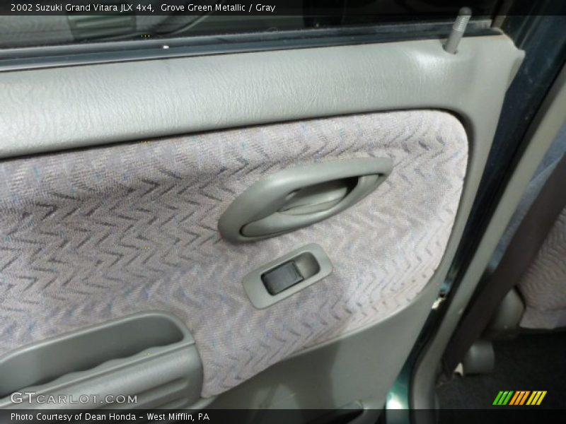 Grove Green Metallic / Gray 2002 Suzuki Grand Vitara JLX 4x4