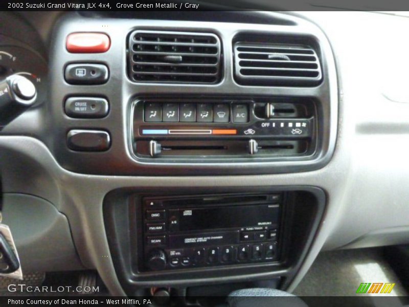 Controls of 2002 Grand Vitara JLX 4x4