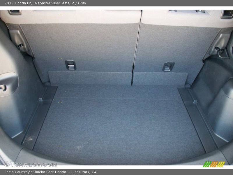 Alabaster Silver Metallic / Gray 2013 Honda Fit