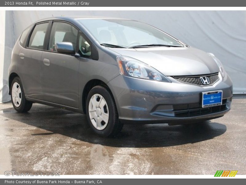 Polished Metal Metallic / Gray 2013 Honda Fit