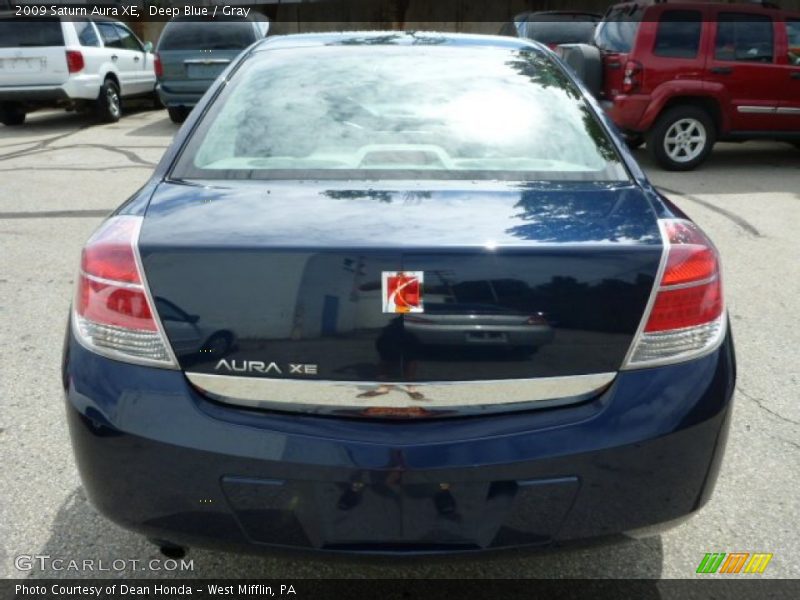 Deep Blue / Gray 2009 Saturn Aura XE