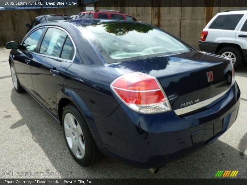 Deep Blue / Gray 2009 Saturn Aura XE