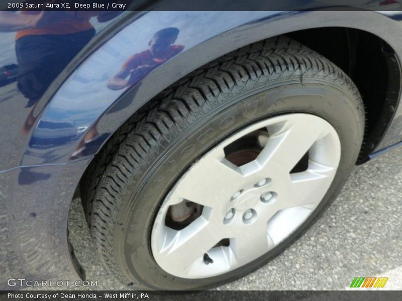 Deep Blue / Gray 2009 Saturn Aura XE
