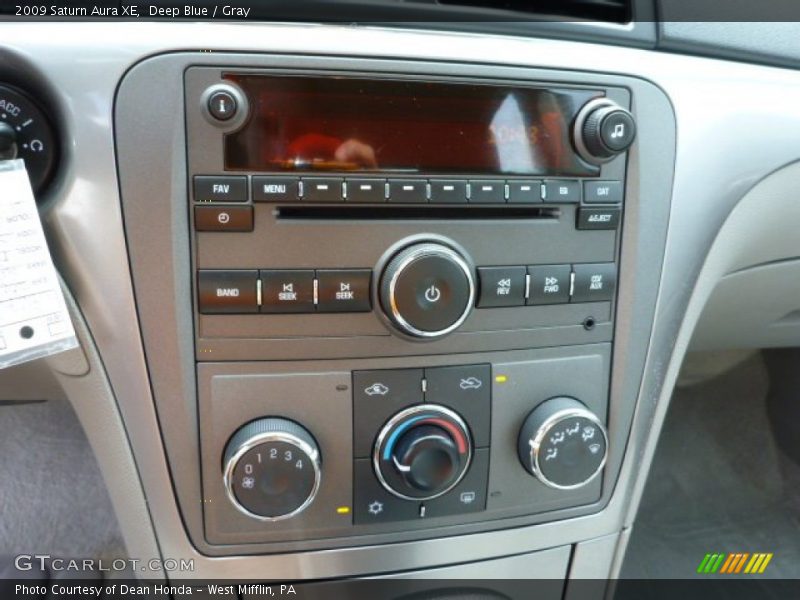Deep Blue / Gray 2009 Saturn Aura XE