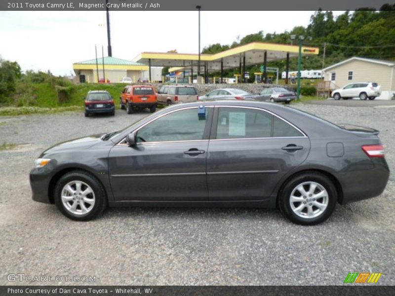 Magnetic Gray Metallic / Ash 2011 Toyota Camry LE