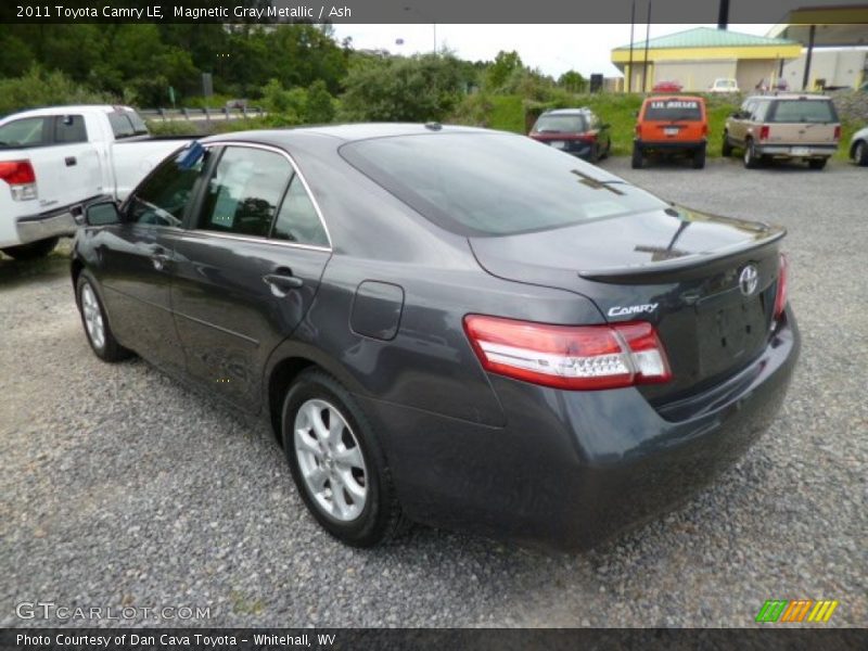 Magnetic Gray Metallic / Ash 2011 Toyota Camry LE