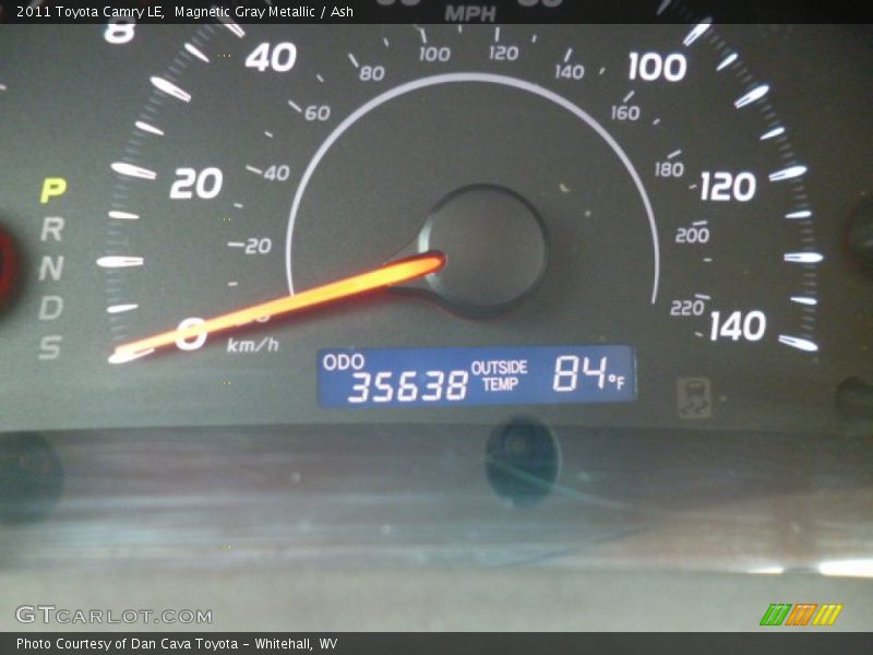 Magnetic Gray Metallic / Ash 2011 Toyota Camry LE