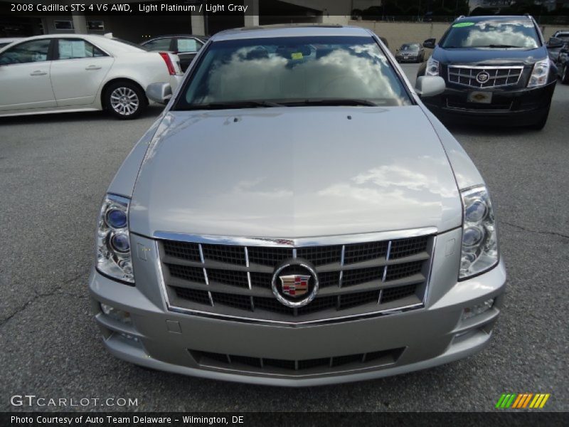 Light Platinum / Light Gray 2008 Cadillac STS 4 V6 AWD