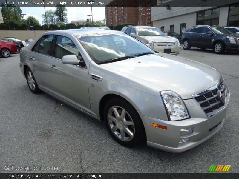 Light Platinum / Light Gray 2008 Cadillac STS 4 V6 AWD