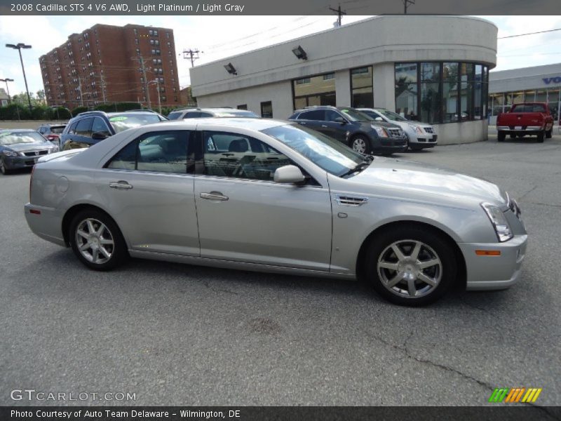 Light Platinum / Light Gray 2008 Cadillac STS 4 V6 AWD