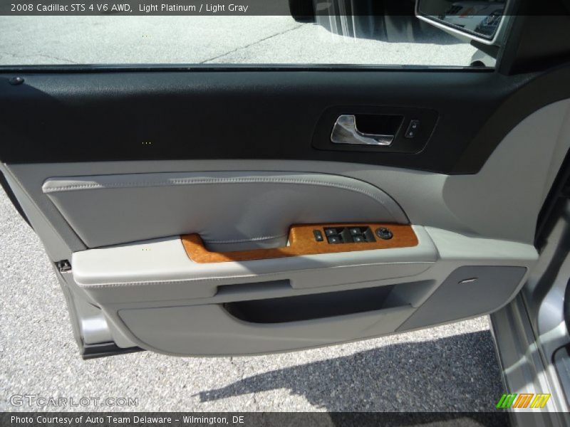 Light Platinum / Light Gray 2008 Cadillac STS 4 V6 AWD