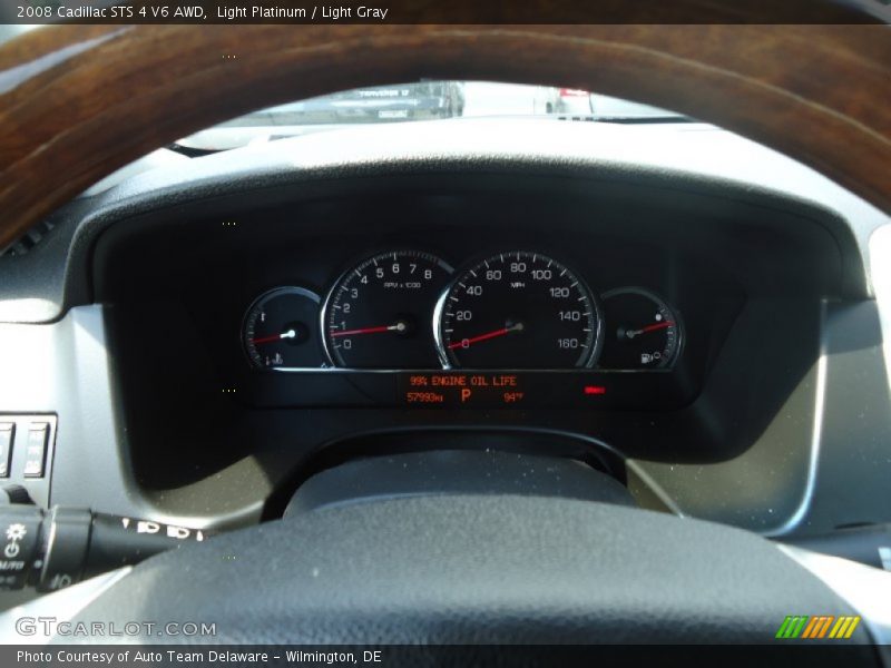 Light Platinum / Light Gray 2008 Cadillac STS 4 V6 AWD