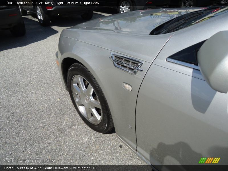 Light Platinum / Light Gray 2008 Cadillac STS 4 V6 AWD